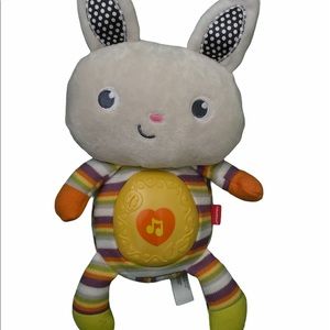 Sweet Sounds Bunny Plush Night Light WORKS